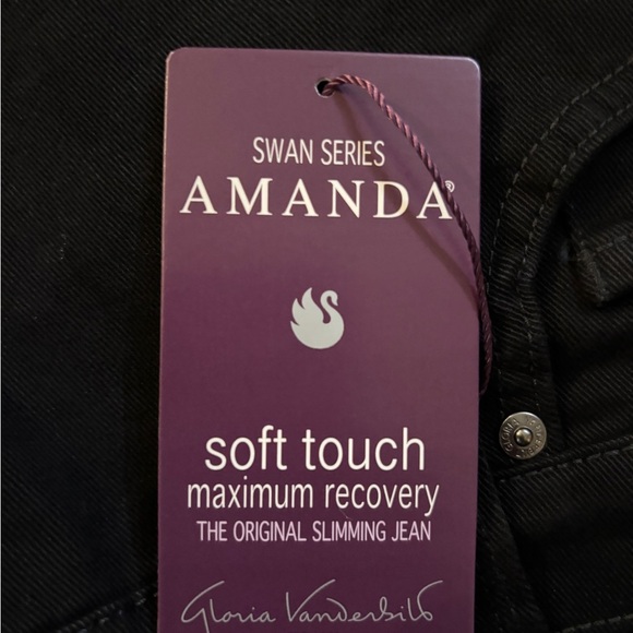 NWT Black Jeans. Sz 18 W Tall. Slimming. SKU 5 - Picture 5 of 7